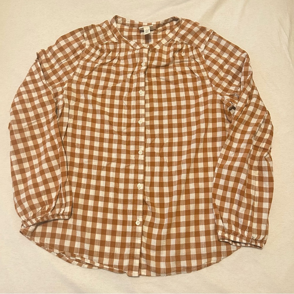 St John’s Bay Gingham Top - Large